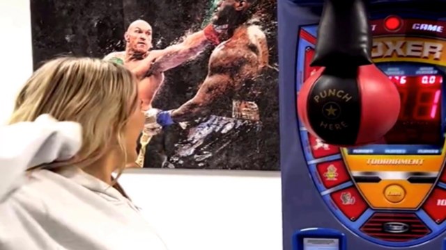 Watch Love Island Star Molly-Mae’s Punch Machine Challenge that Leaves Tommy Fury in Stitches
