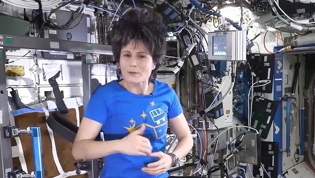 Astronauta acabou de voltar do espaço, mas já sente saudade