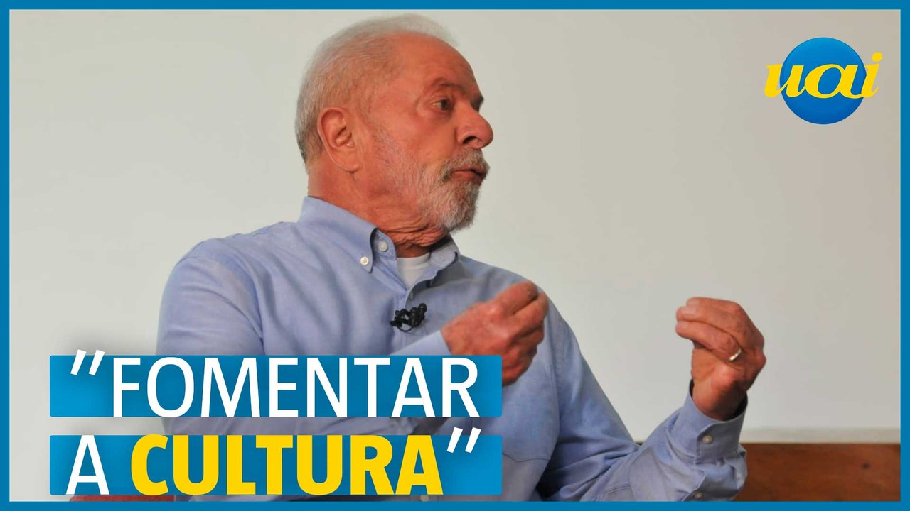 Lula: 'Vamos voltar a investir muito em cultura'