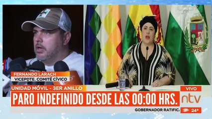 Comité Pro Santa Cruz se pronuncia ante propuesta de Ministra