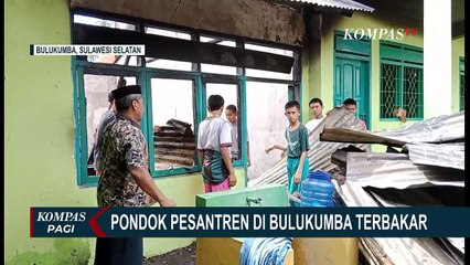 Pondok Pesantren di Bulukumba Terbakar, Diduga Sumber Api dari Asrama Laki-Laki