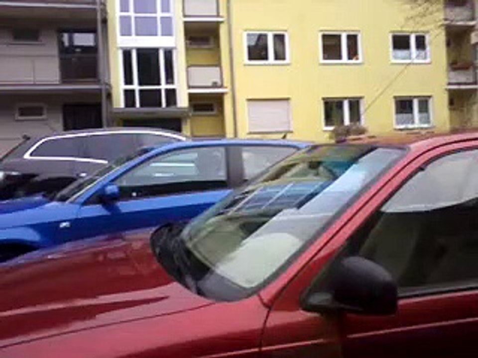 Einsamer parkplatz