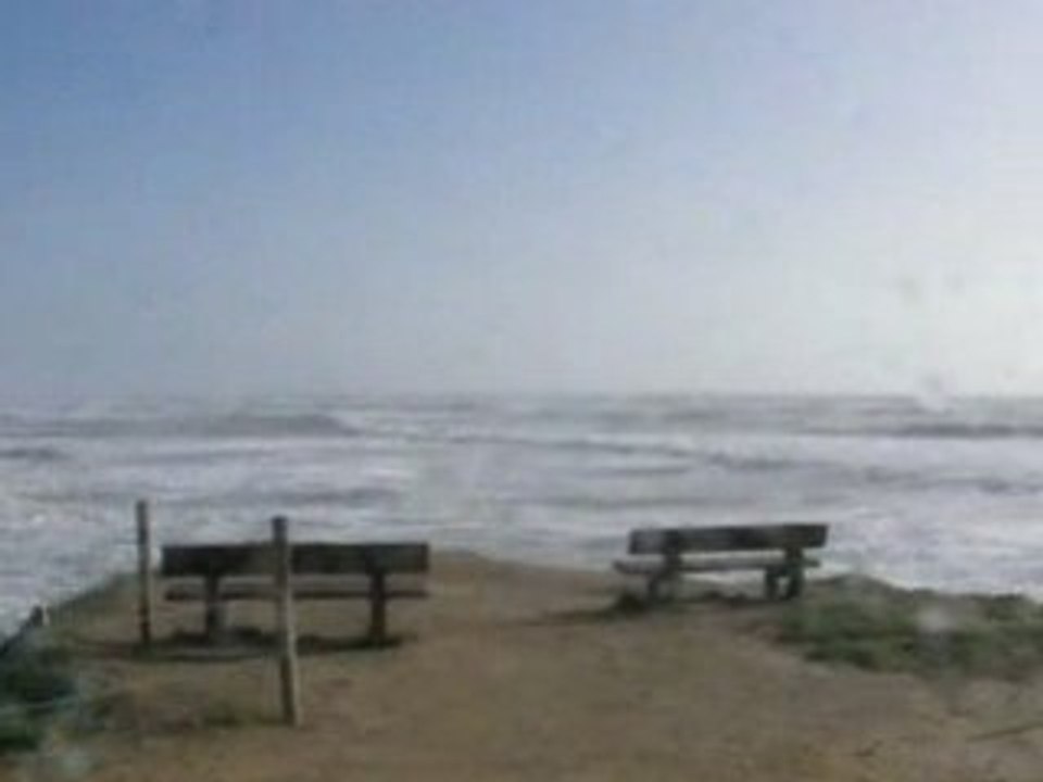 tempête brétignolles sur mer  mars 2008