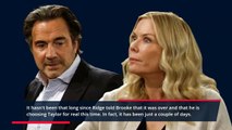 The Bold and The Beautiful Spoilers_ Ridge Makes A Hasty Marriage Proposal To Ta