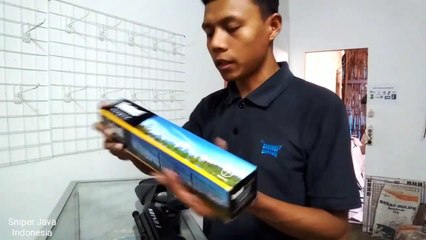 Cara pasang teleskop pada senapan  Hunting Day