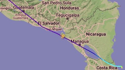 ext-Avión extraviado en Limón-211022