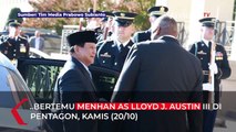 Momen Prabowo Temui Menhan AS di Pentagon, Bicara soal Modernisasi Militer