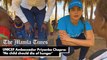 UNICEF Ambassador Priyanka Chopra: 'No child should die of hunger'