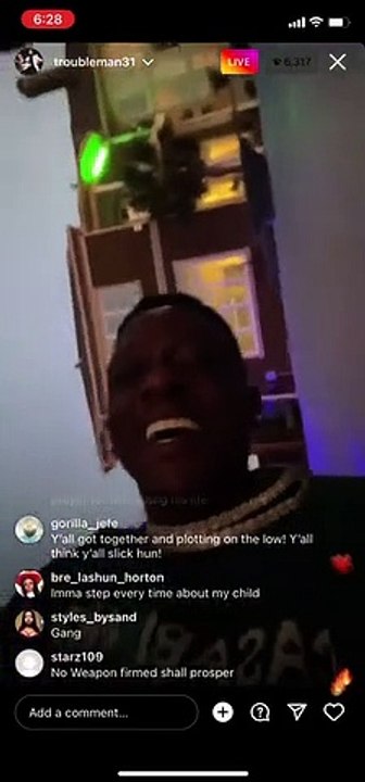 Boosie with a message for any blogs that’s working with Charleston white