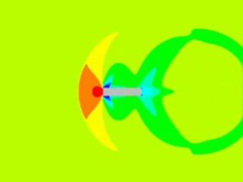 Densite dans un réacteur pantone