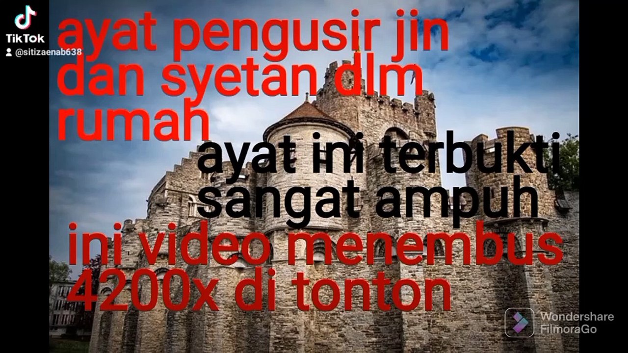 Ayat ruqyah?Coba dengarkan meskipun 5 menit hati hati bila terjadi sesuatu pada diri kita
