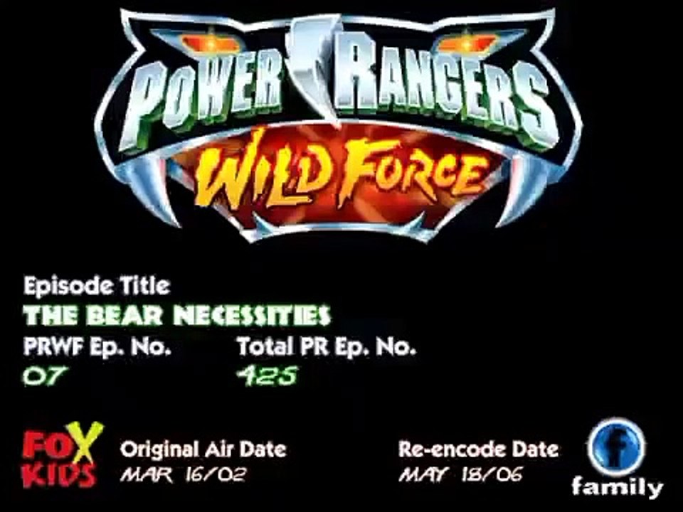 Power Rangers Wild Force - Ep07 HD Watch HD Deutsch