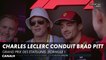 Charles Leclerc chauffeur de Brad Pitt !  - Grand Prix des États-Unis - F1