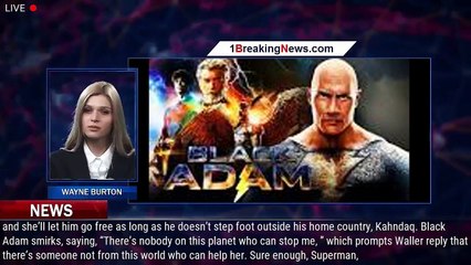 'Black Adam' Post-Credits Scene With [SPOILER] and More Easter Eggs Explained - 1breakingnews.com