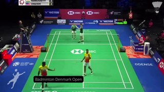 Quarter Final - Badminton Denmark Open 2022 - Aaron Chia Soh Wooi Yik MAS vs Satwiksairaj Rankireddy Chirag Shetty IND