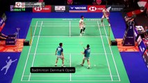 Quarter Final - Badminton Denmark Open 2022 - Marcus Fernaldi Gideon Kevin Sanjaya Sukamuljo vs Leo Daniel