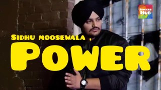 POWER  |  SIDHU  MOOSEWALA  PUNJABI  SONG  LATEST  SONG