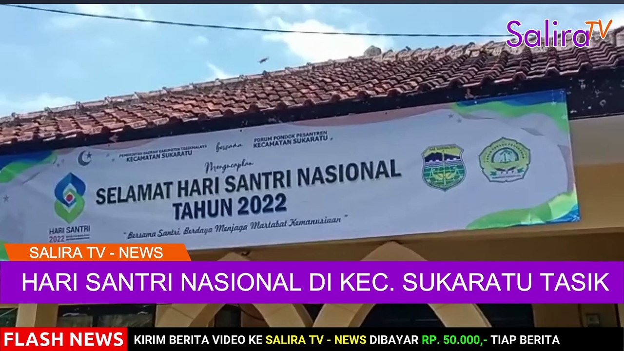Hari Santri Nasional 2022 di Kecamatan Sukaratu Kabupaten Tasikmalaya