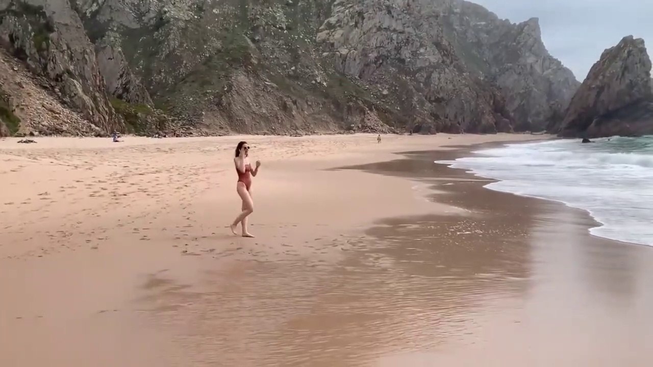 Naked Beach Sintra Portugal Walking Tour The most Difficult Beach to Reach Ursa Beach