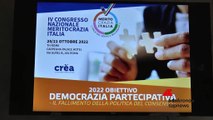 “Obiettivo Democrazia partecipativa” al IV Congresso di Meritocrazia Italia