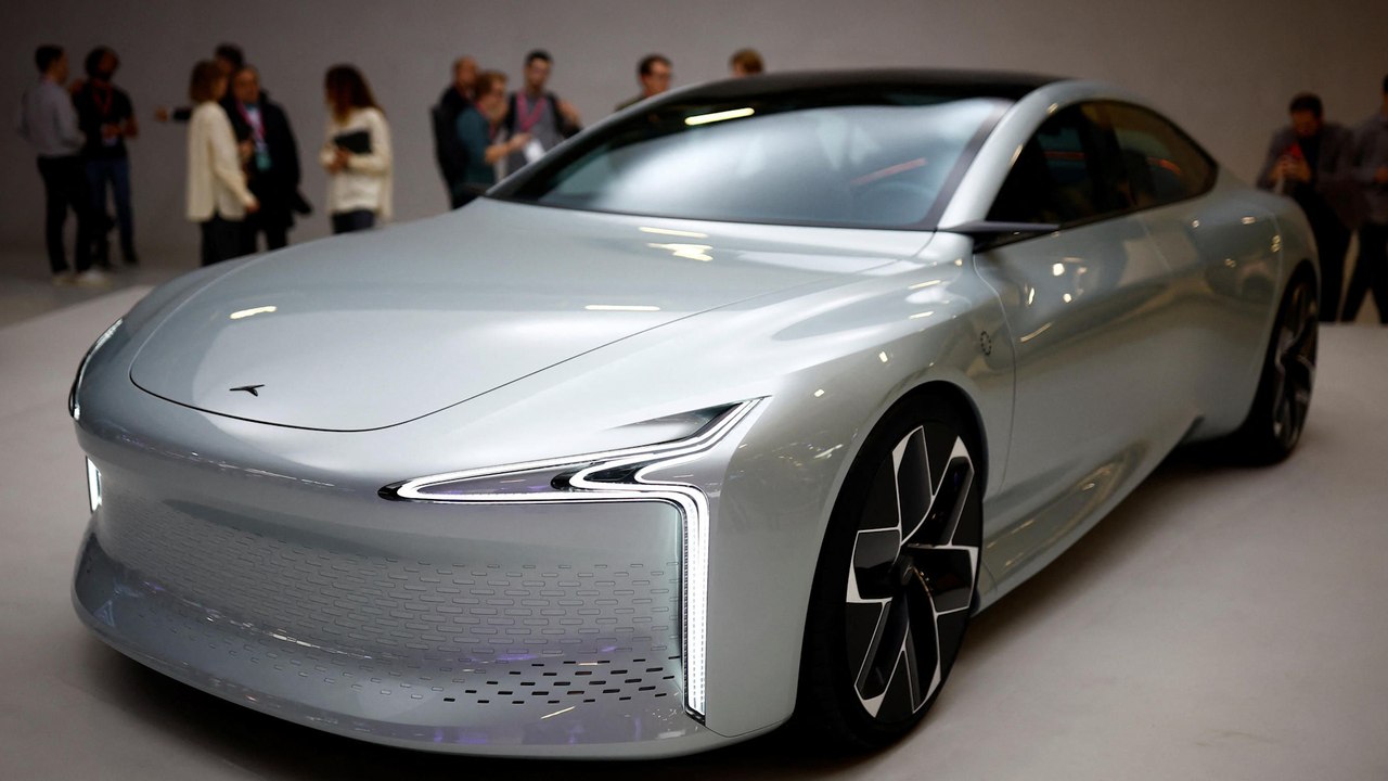 Mondial de l’auto : une berline haut de gamme qui roule à l’hydrogène