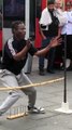 Mr Limbo, performer outside Camden Town. LIKE IT_ #talent #performance #shorts #youtubeshorts