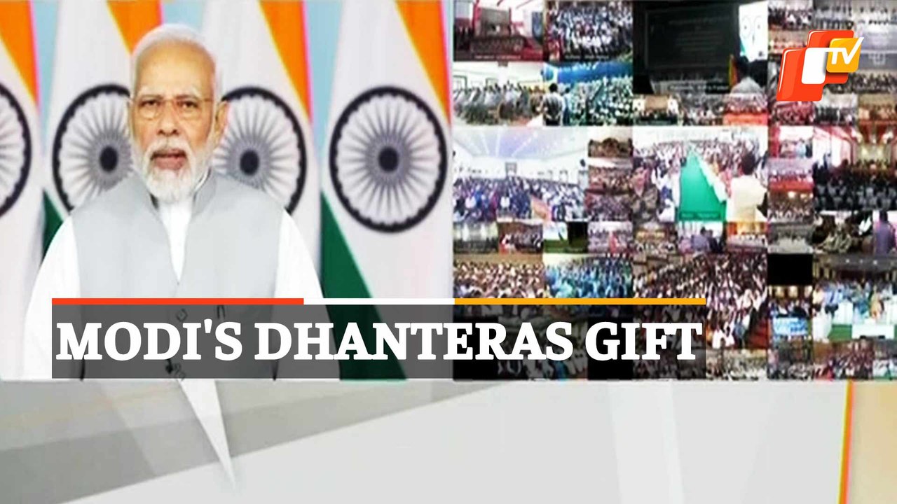 What PM Modi Said During Rozgar Mela Launch