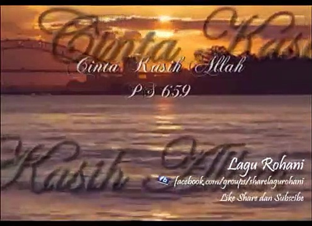 Cinta Kasih Allah (PS 659)
