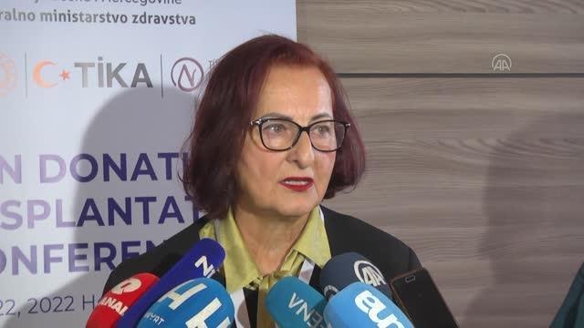SARAYBOSNA - Bosna Hersek'te Organ Nakli ve Organ Bağışı Uluslararası Konferansı düzenlendi