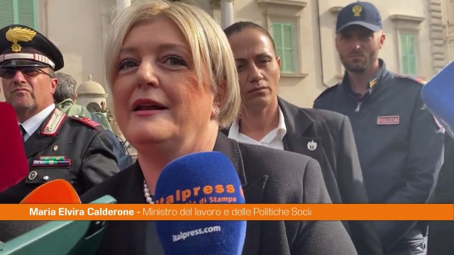Lavoro e pensioni, Calderone Pronti a confrontarci con parti sociali