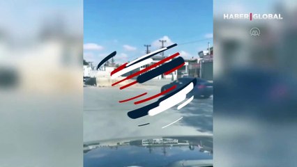 Drift pahalıya patladı! İşte o anlar