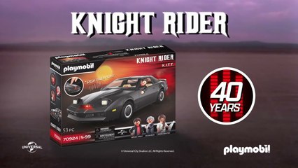 Knight Rider - El coche fantástico Tráiler PLAYMOBIL en Español