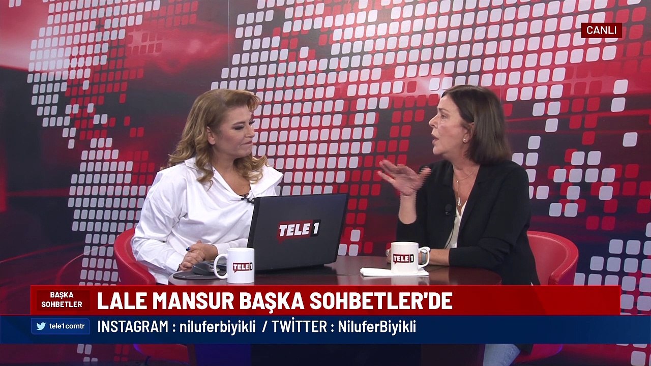 Lale Mansur'dan TELE1'e karartma tepkisi: Karşılarında söz söyleyen kimseyi istemiyorlar