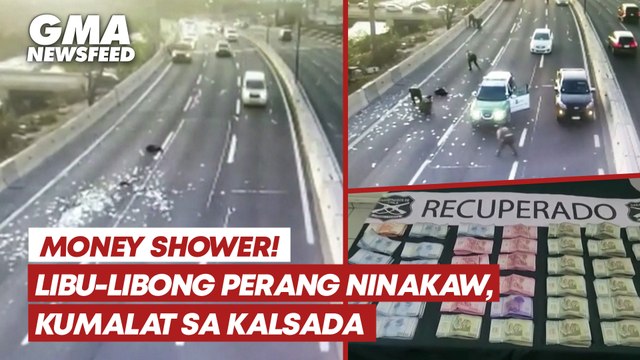 Libu-libong perang ninakaw, kumalat sa kalsada sa Chile! | GMA News Feed