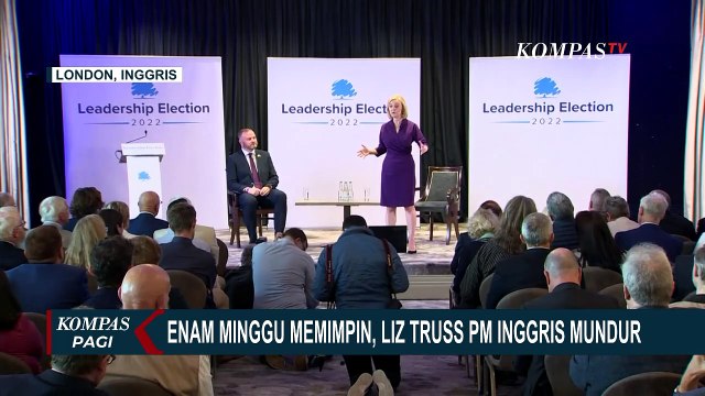 Enam Pekan Memimpin, PM Inggris Liz Truss Mengundurkan Diri! Ini Alasannya...