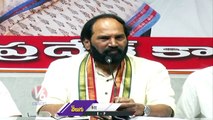 Uttam Kumar Reddy Reacts On Revanth Reddy, Komatireddy Venkat Reddy Comments _ V6 News