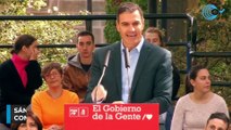 Sánchez silencia a los españoles: convierte sus actos con 'la gente' en mítines sin preguntas