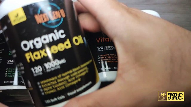 NextGenU Organic Flaxseed oil High Strength Zinc Gluconate Magnesium Vitamin C Tablet (Review)