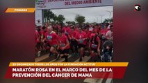 Maratón Rosa en el marco del mes de la prevención del cáncer de mama