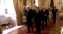 Giorgia Meloni jura como nueva primera ministra italiana.