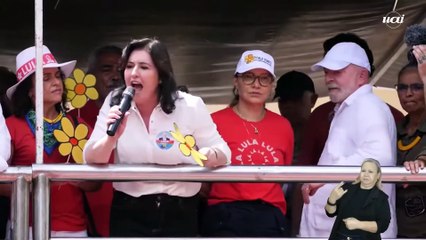 Tebet sobre 'pintou um clima' de Bolsonaro: 'Lugar de pedófilo é na cadeia'