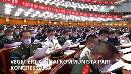 Botrány a kínai kommunista pártkongresszus zárónapján