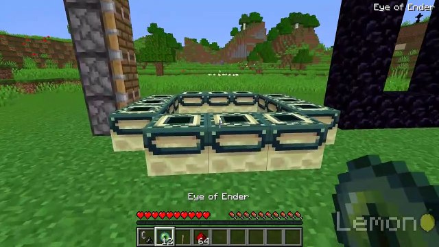 I can COMBINE BIGGEST NETHER and END PORTAL OF 1000 BLOCKS in Minecraft ! NETHER + END PORTAL =