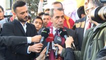 Galatasaray Kulübü Başkanı Özbek ve yönetim kurulu üyeleri Anıtkabir'i ziyaret etti