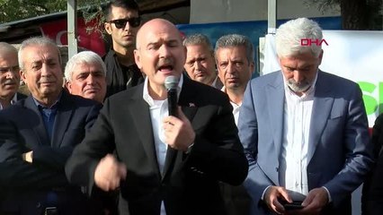 BAKAN SOYLU LİCE İLÇESİNDE VATANDAŞLARLA BİR ARAYA GELDİ