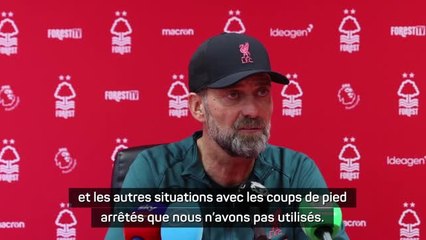 13e j. - Klopp : "Je peux expliquer la performance, le résultat pas vraiment"