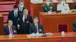 شاهد: إخراج الرئيس الصيني السابق هو جينتاو رغما عنه من قصر الشعب خلال مؤتمر الحزب الشيوعي