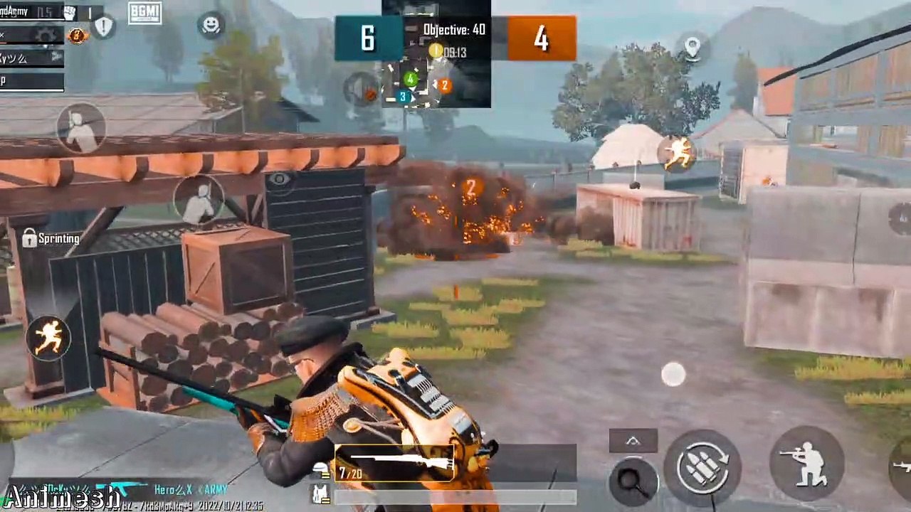 Bgmi Montage Video gameplay Animesh Playing / Chale Aana hindi songs short WhatsApp status video pubg mobile unban download