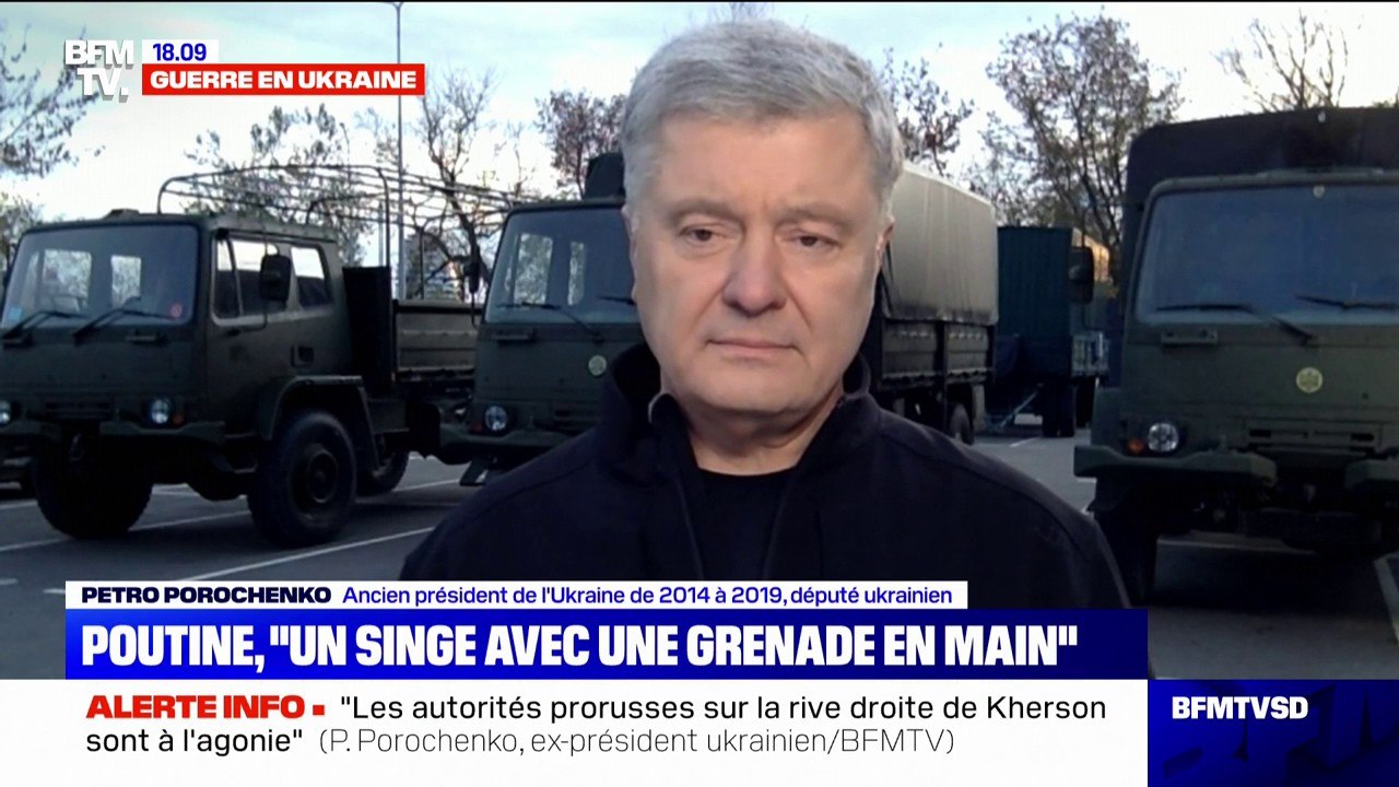 Petro Porochenko: "Est-ce que Poutine pourrait utiliser l'arme nucléaire? Je vous dis 'oui'"