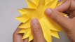 Cara membuat bunga matahari yang kreatif  